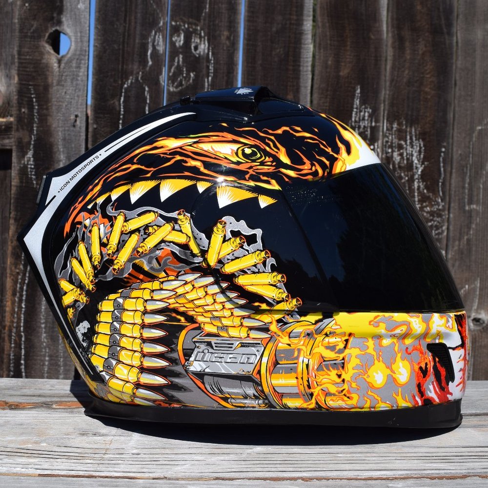 Icon Domain "Warthog" Motorcycle Helmet